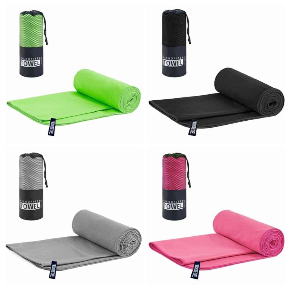 Toalha de secagem rápida de microfibra dupla face veludo toalha de fitness yoga de secagem rápida 40*80cm fibra ultrafina yoga