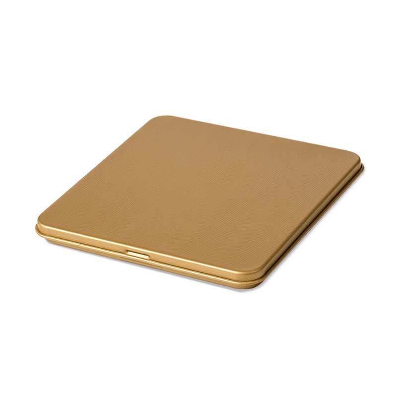 Tea Tin Box Square Small Tea Packaging Box Tinplate Boxes Can Be Wholesaled: Gold