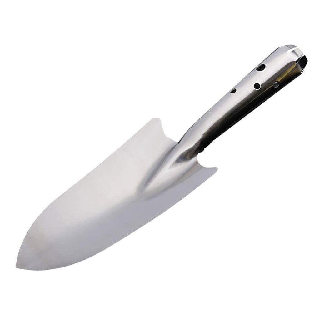 Roestvrijstalen troffel, spade, schep, tuingereedschap, tuinieren, potgrond, schep, handtroffel, grondgraafmachines, tuingereedschap: Default Title