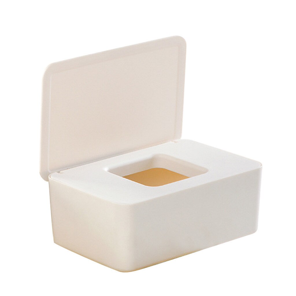 Boîte à mouchoirs en plastique pour bébés, boîte de rangement, distributeur de serviettes en papier, accessoires de cuisine # T2P: Default Title