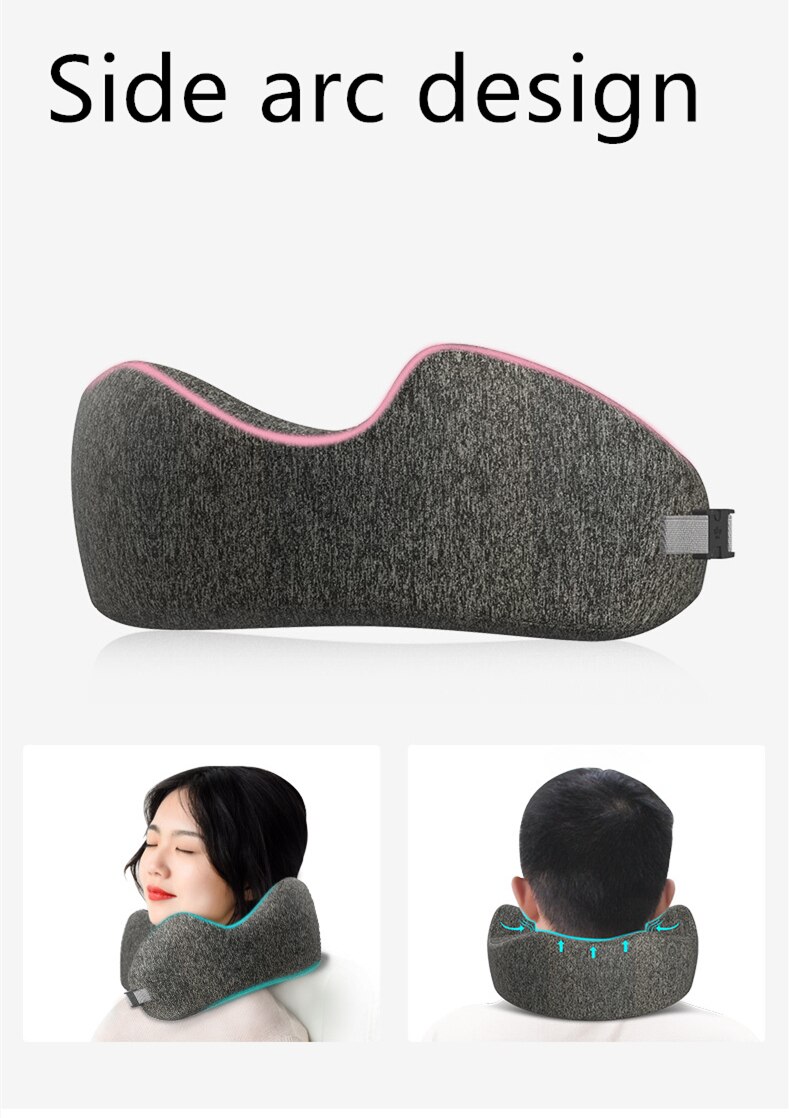 U-Vormig Kussen Voor Nek Auto En Vliegtuig Lange Afstand Reizen Kussen U-vorm Nekkussen Memory Foam dutje Kussen