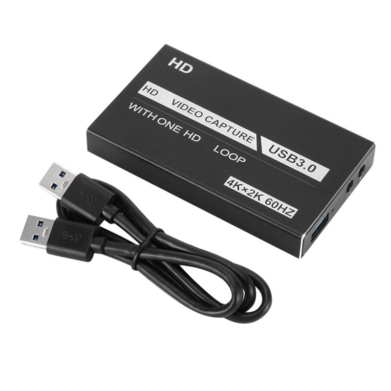 4K/60Hz Hdmi-Compatibel Usb 3.0 Video Capture Card Live Video Capture Card HD-MI Hd vastleggen Doos Voor Obs Vastleggen Game Live: Default Title