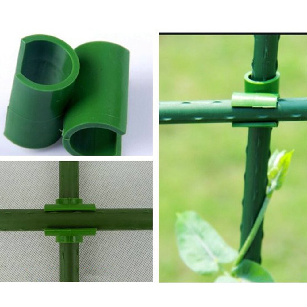 10 stk plantestøtte forteltsøyle hagetilbehør brakett druer tomat vinplante plantestøtte markisestolpe hage gård tilgang
