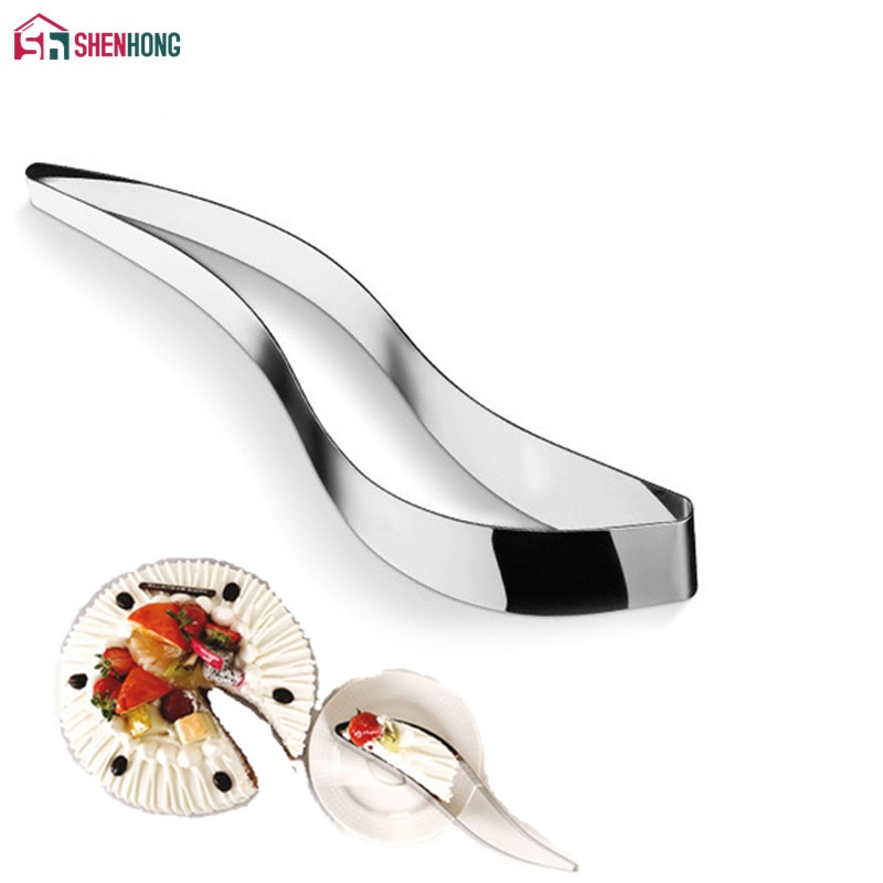 Rvs Cake Pie Slicer Server Novel Praktische Kleine cake Slice Mes Keuken Gadget Cake Cutter Tools Kookgerei