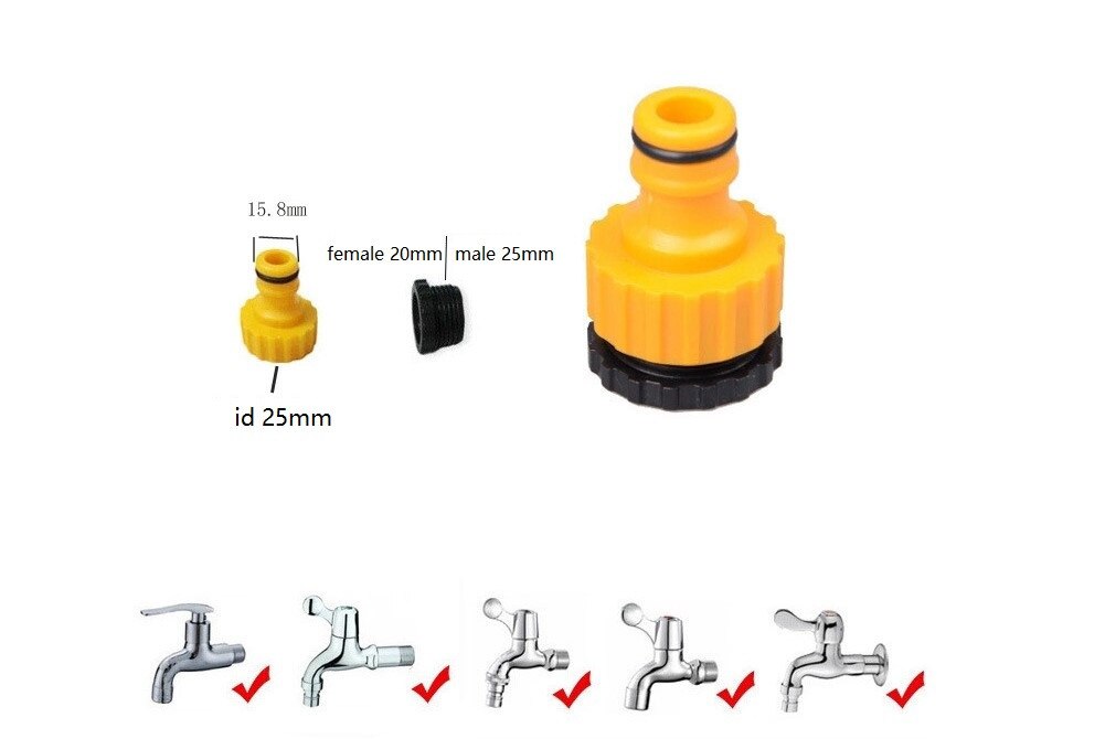 Foam Sprayer Garden Hose Attachment Sprayer Nozzle With 100ml Soap Fertilizer Tank For Car Washing Plant Feeding