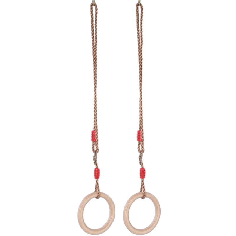 Anneaux de balançoire en bois pour enfants, ensemble de balançoire d'extérieur, équipement de Fitness d'intérieur et d'extérieur: Wood Swing Rings