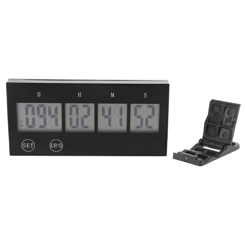 999 Days Countdown Clock LCD Digital Screen Kitchen Timer Event Reminder For Wedding Retirement Lab Cooking Kitchen Watering