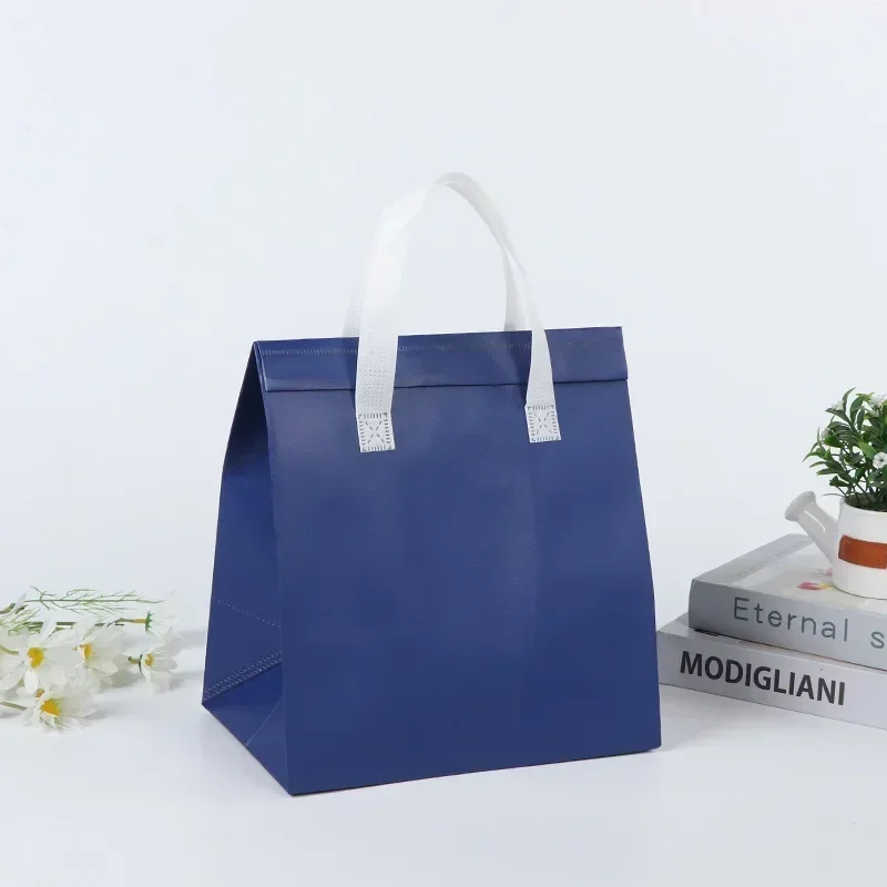 50 Uds. Bolsas de embalaje de alimentos de , bolsa aislante autoadhesiva de múltiples especificaciones, bolsa de papel de aluminio portátil impermeable laminada