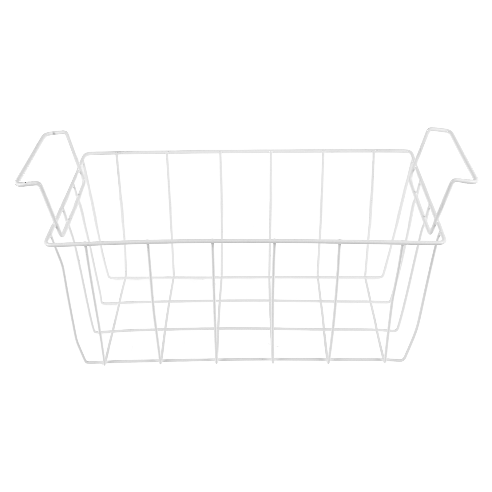 Cestello sospeso per conservazione del congelatore per cestini in ferro per alimenti per frigorifero, filo per petto profondo in acciaio: Default Title