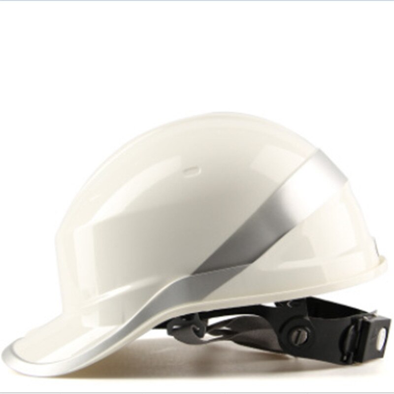 Ropa de Trabajo reflectante para construcción, casquete duro, casco de seguridad: Blanco