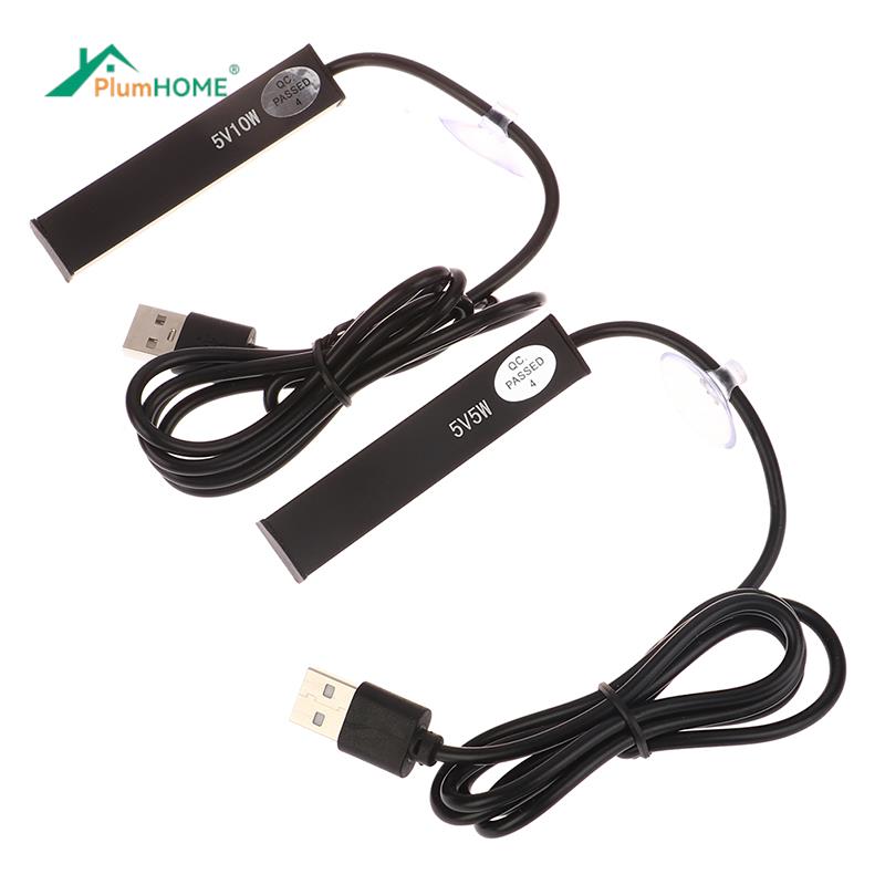 5W/10W mini grzałka akwariowa USB ładowanie dla małych akwariów grzałka oszczędzająca energię akcesoria chroniące przed przegrzaniem