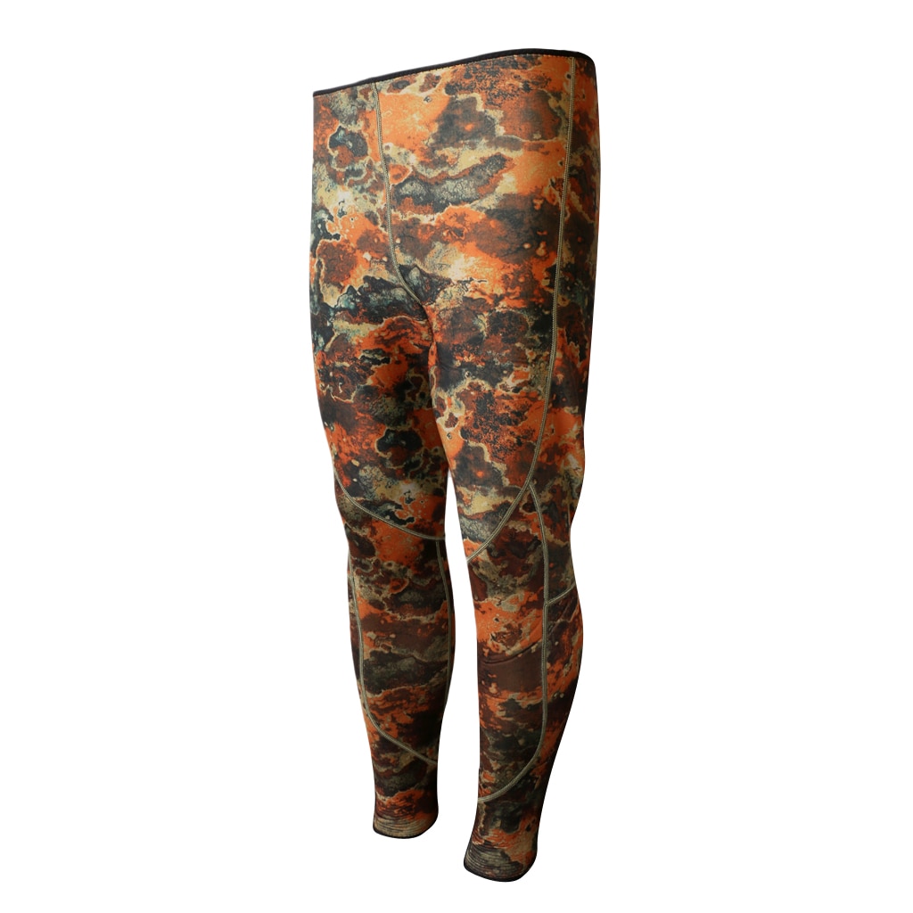 Camouflage Super Stretch Neoprene Scuba Diving Wetsuit Long Pants Surfing Snorkeling Spearfishing Kayak Sailing Trousers M-XXL