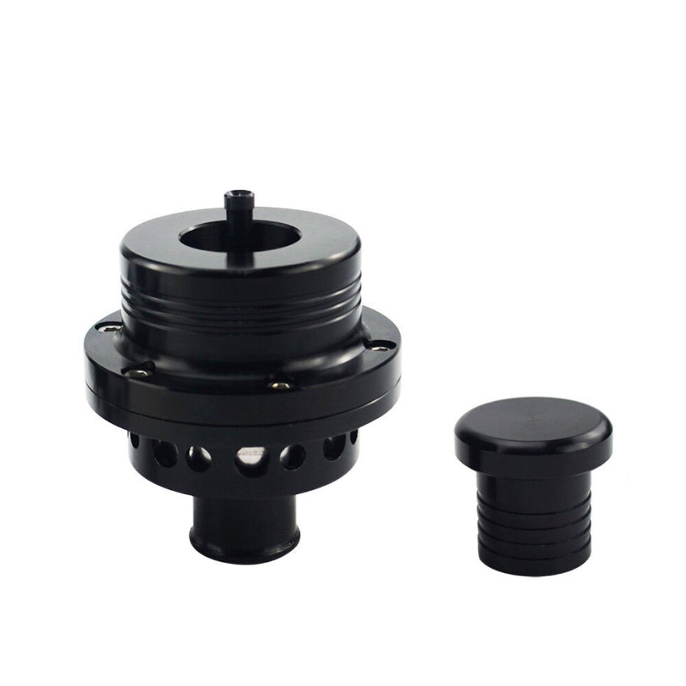 WLR RACING - HQ 1&quot;(25MM) Dual Piston Blow off valve DV Turbo 1.8T For VW Golf MK4 Jetta A4 B5 Black,Silver BOV WLR5741: black