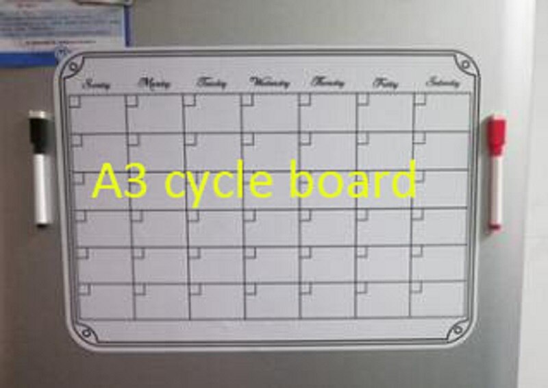 Newest Student Practice word rewritable soft magnetic board Office plan message cycle whiteboard cheapest