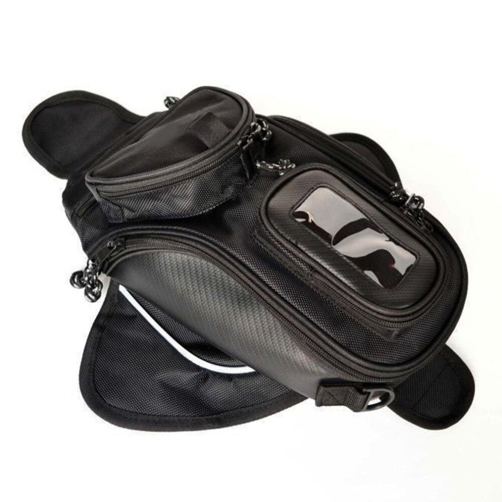 Motorcycle Fuel Tank Bag Strong Magnet Slanting Shoulder Bag Travel Bag Waterproof Navigation Bag