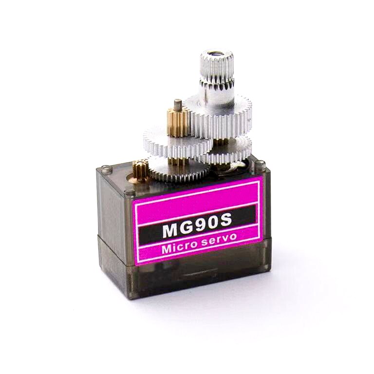 MG90S 9g Metal Gear Mini Rc Servo Upgraded SG90 Digitale Micro Servo voor Smart Voertuig Helikopter Boot Auto