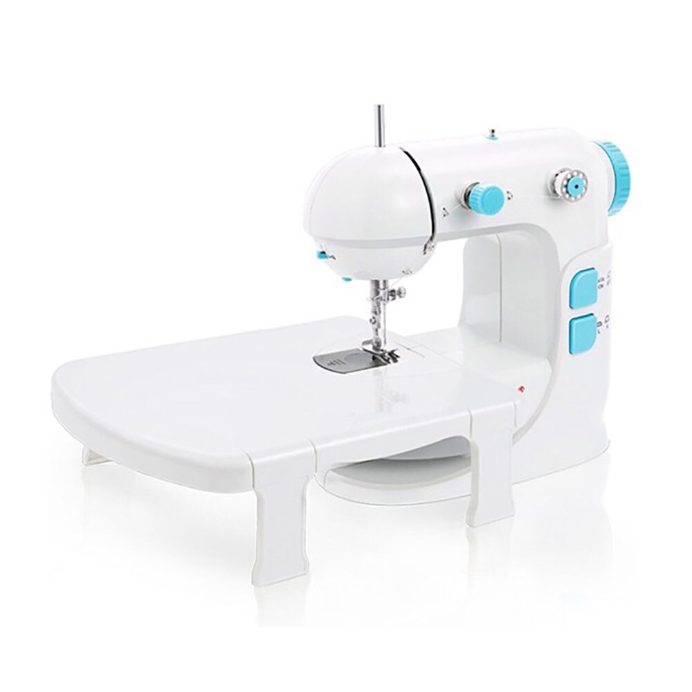 Mini Portable Handheld Sewing Machine Stitch Sew Needlework Cordless Clothes Fabrics Electrec DIY Manual Pedal