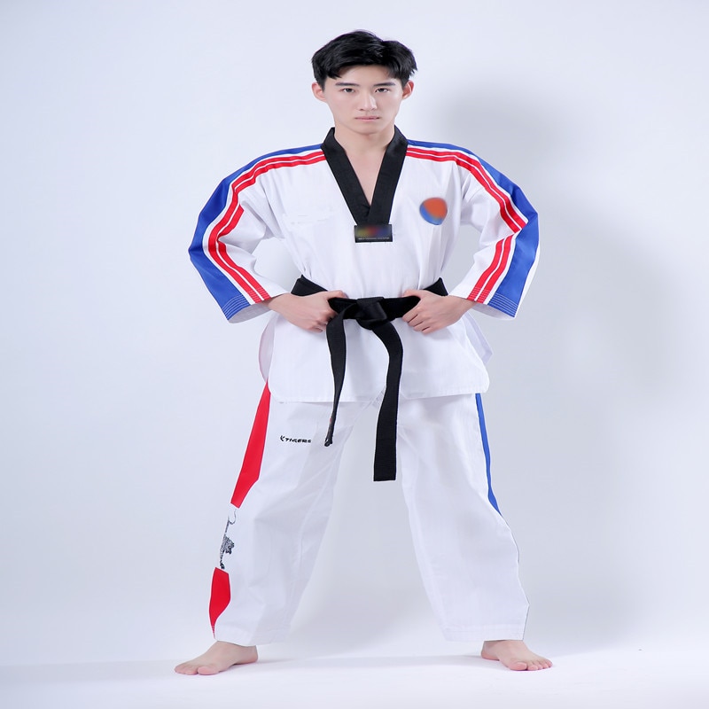 Uniforme de karate para adultos y niños, ropa de entrenamiento de taekwondo