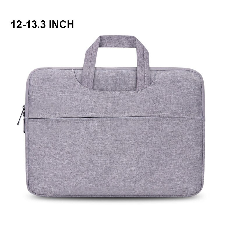 Jenyd Laptop Bags for Men Women Fits 15.6 Inch Laptop, Waterproof Notebook Briefcase Carrying Handbag Sleeve Case Cover: Gray 12-13.3 INCH