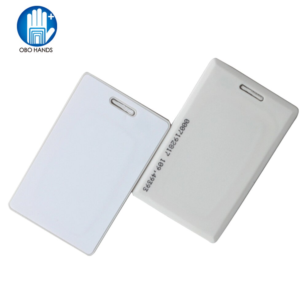 5/10/25/50/100pcs 125KHz RFID EM ID CARD TK4100 Clamshell Card 1.8mm Thickness Proximity ID Card With 64 bits for Entry Access