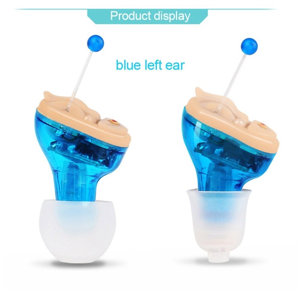 U-Kiss Hoortoestellen Ruisonderdrukking Onzichtbare Verstelbare Gehoorapparaat Sound Voice Versterker Enhancer CIC Mini In-Ear Care Tools