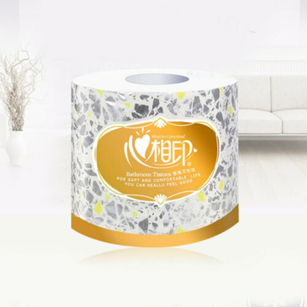 Toilet Paper Bulk Bath Tissue Bathroom Soft 3 Ply Roll Roll Toilet Paper Paper practical portable