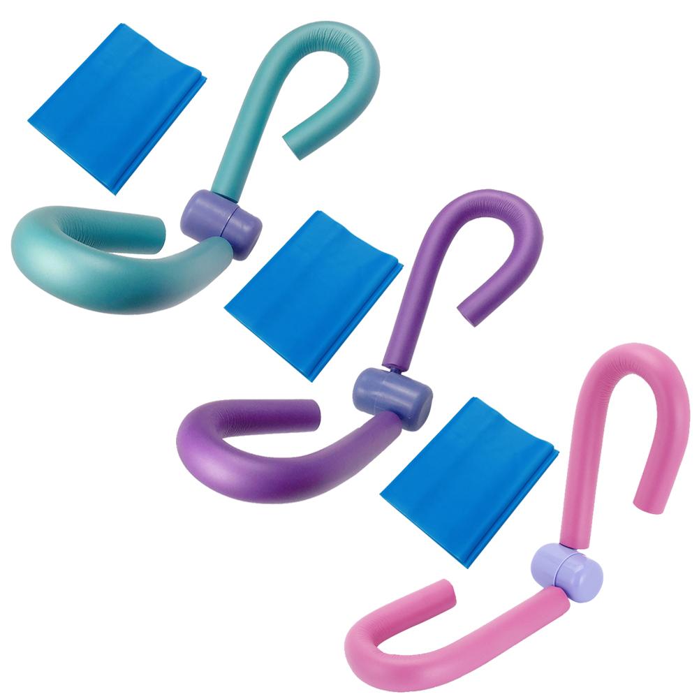 PVC Thigh Exerciser Portable Bodybuilding Expander Arm Thigh Master Muscle Arm Chest Waist Yoga Sport Fitness Equipment