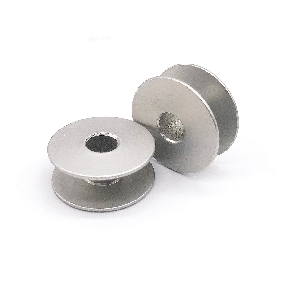 10 stks Computer platte naaimachine draad spoel vliegtuig lijn aluminium spoel kern lijn shuttle antioxidant