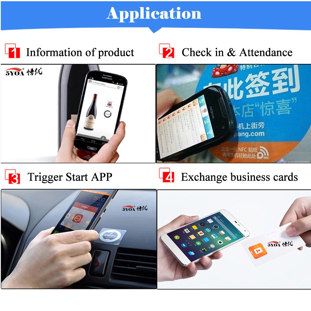 10Pcs Ntag213 Nfc Tags Stickers 13.56 Mhz Ntag 213 Universele Label Rfid Key Token Patrol Ultralight Tags