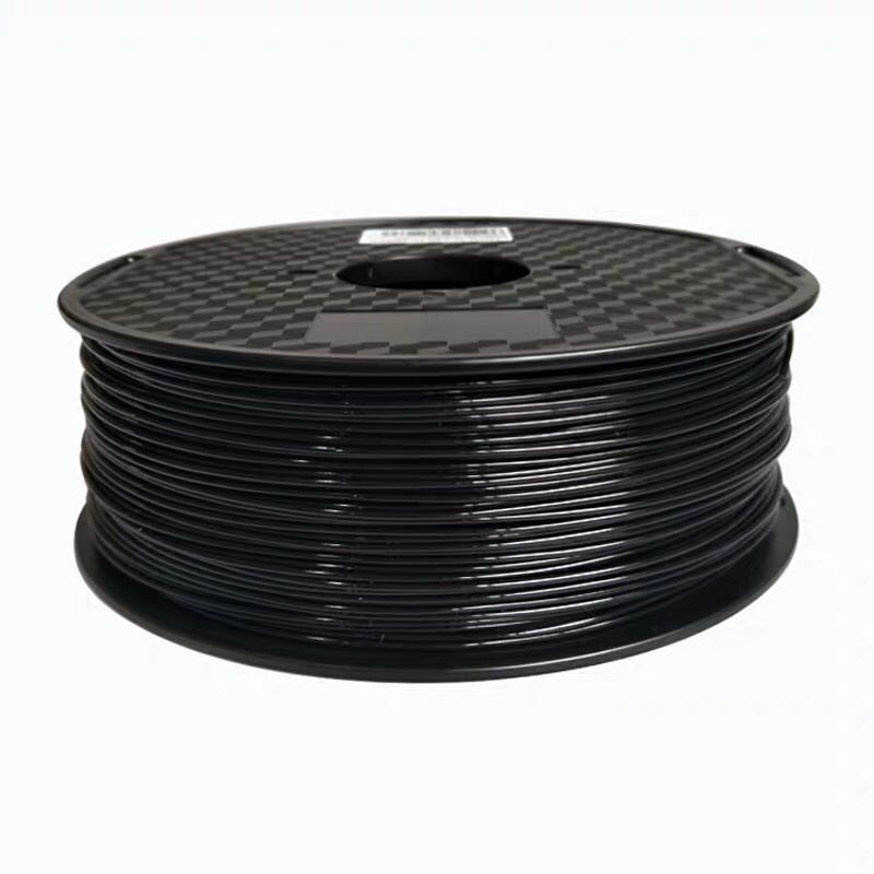 3D Drucker Filament 1,75mm 500G TPU flexibel Filament 85A 3D Kunststoff Druck Filament Druck Materialien Grau Schwarz verrotten lila: Schwarz