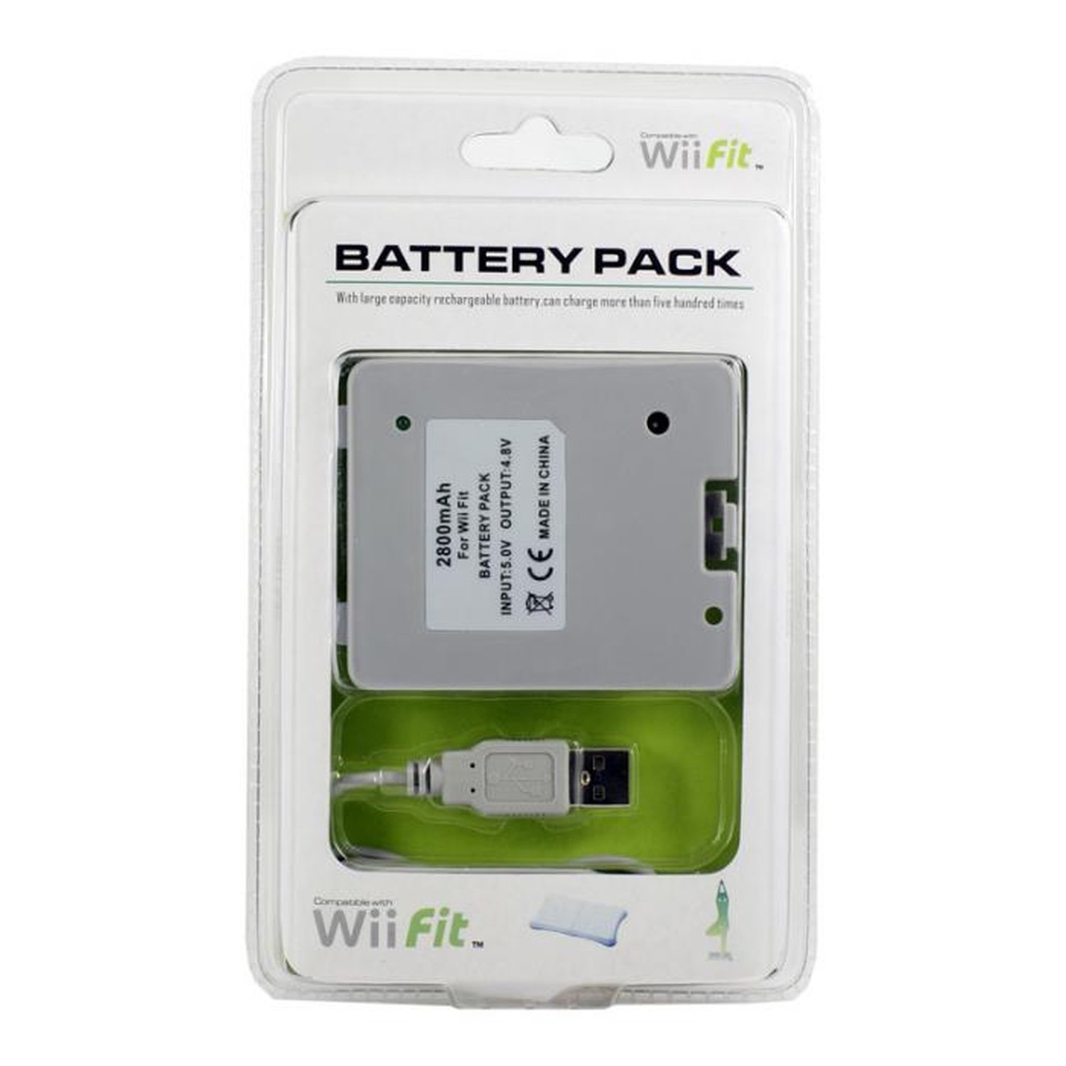 1000 mah akku für wii fit