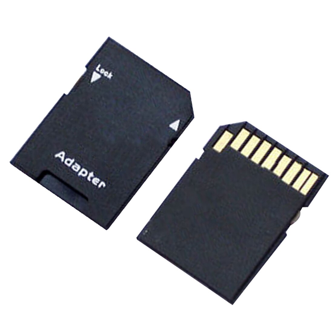 NOYOKERE 2PCS Popular Micro SD TransFlash TF to SD SDHC Memory Card Adapter Convert into SD Card