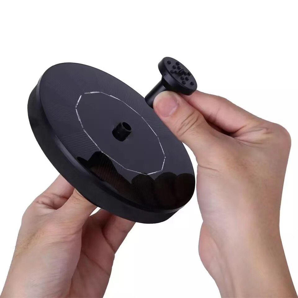 7V/1W Solar Fontein Water Pompen Zonne-energie Fonteinen Watervallen Drijvende Waterpomp Voor Vogelbad Zwembad Vijver tuin Decoratieve