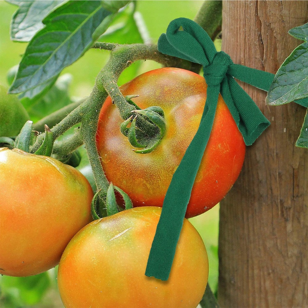 Garten grün Seil Stoff Streifen Pflanze Unterstützung Krawatte verwendet für Kabel Sortierung Pflanze Klettern Umreifung Krawatten Bindung Pflanzen Ich bin Haus