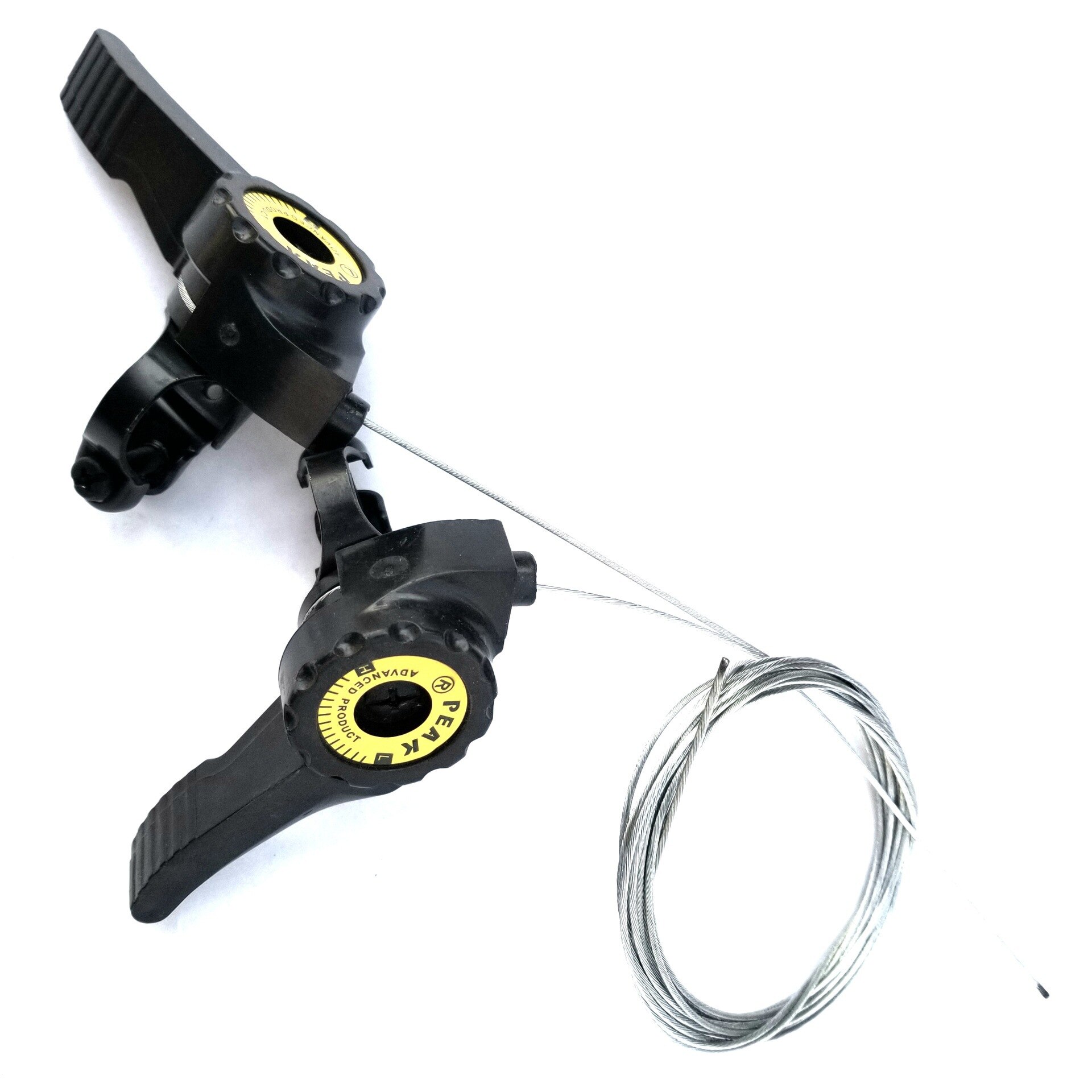 1 Paar 3x 5/6/7 Speed Mtb Duim Shifter Top Mount Shifters Met Innerlijke Kabel Mountain Racefietsen duim Gear Shifter Lever