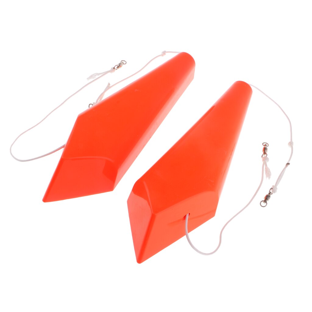 1 Pair Left and Right Boat Kayak Trolling Lure Fishing Splashing Float Board