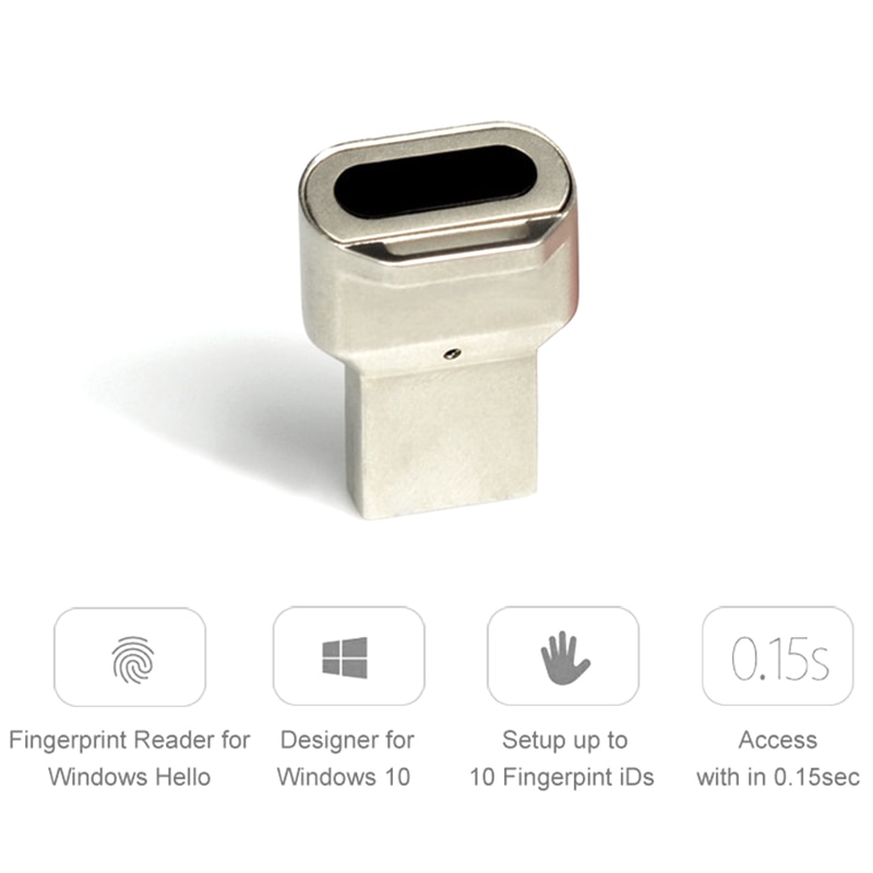 Sikker pc laptop usb fingeraftrykslæser lås adgangskode til windows 10