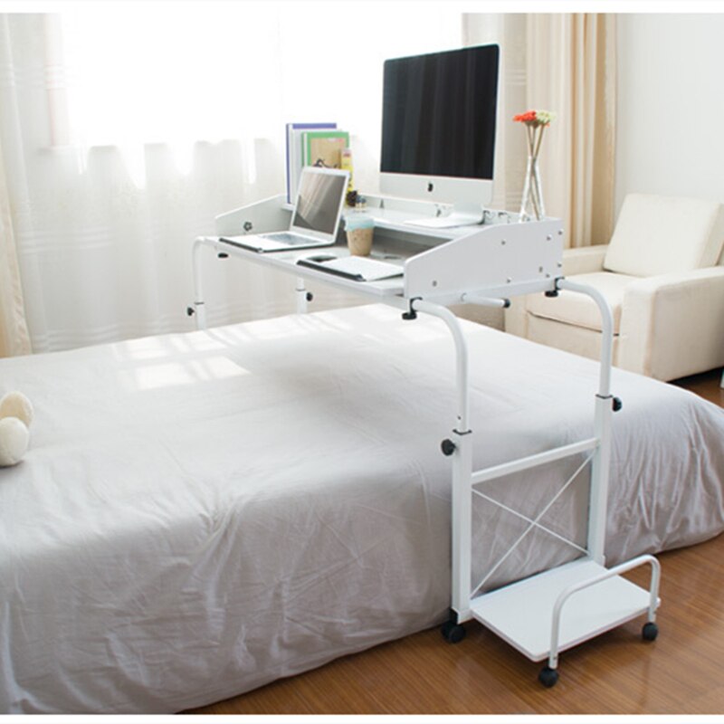Multifunctional modern minimalist home mobile desktop computer desk bedroom bed laptop desk bed table
