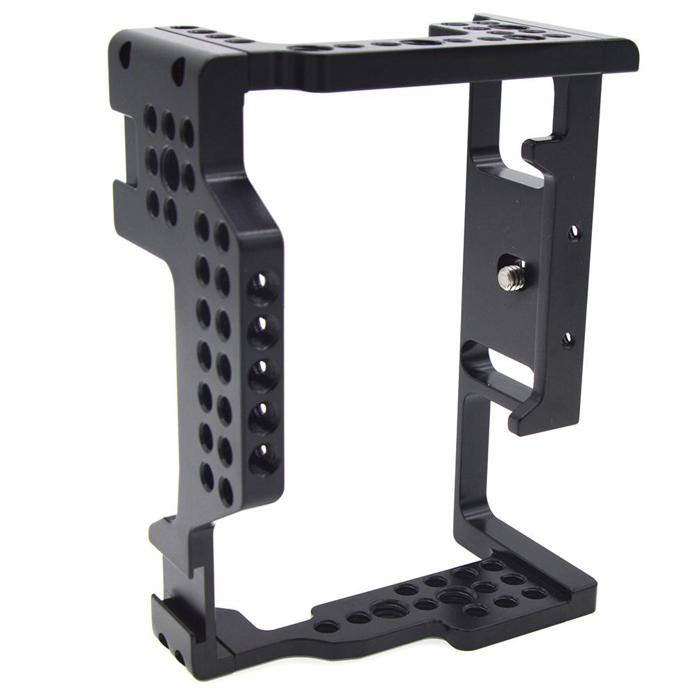 Aluminum Alloy DSLR Camera Cage Video Stabilizer for Sony A7II/A7III/A7SII/A7M3/A7RII Camera With Cold Shoe Mount