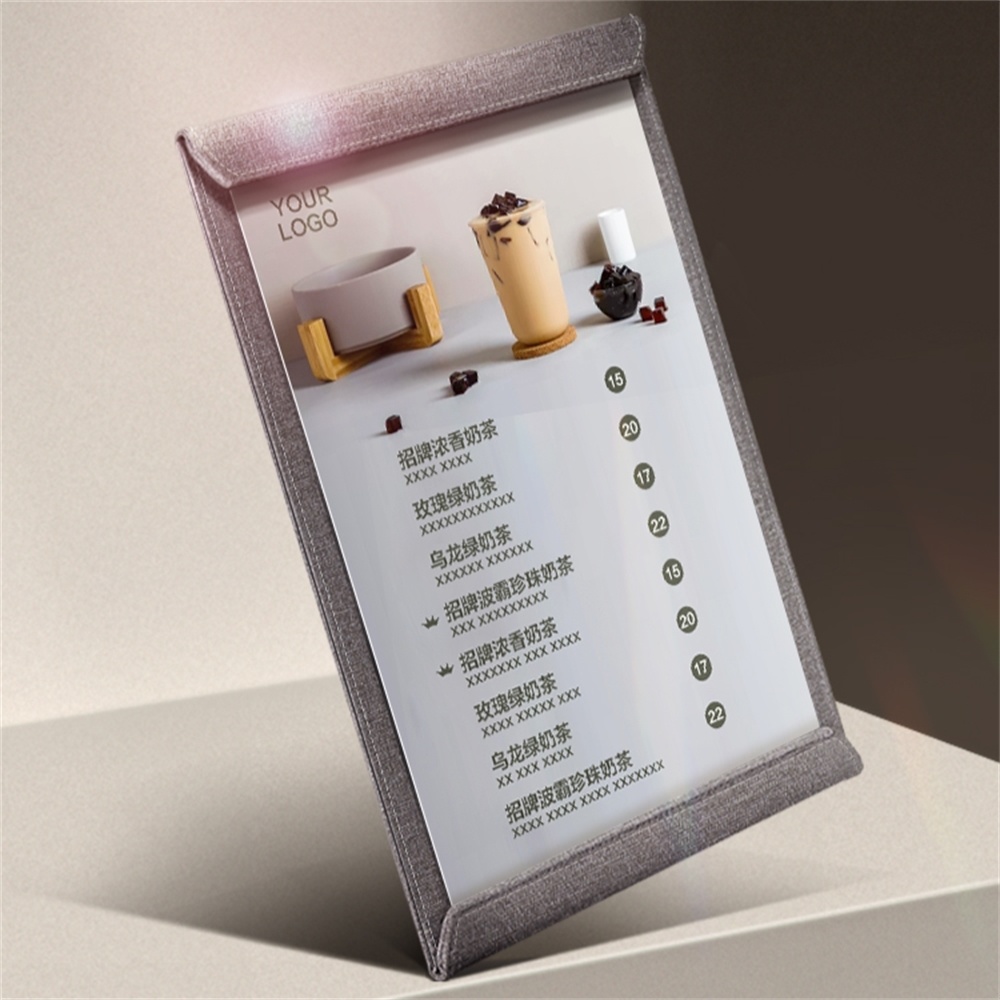 A4 Dual Purpose Table Price List Wall Hanging Display Frame Menu Card Signature Office Folder Backing Board Sign Holder