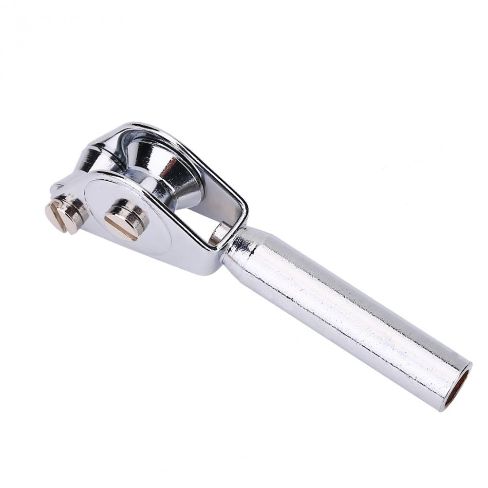 Stainless Steel Fishing Rod Guide Trolling Fishing Pole Rod Double Roller Line Guide Tip Top Ring Replacement Repair Kit
