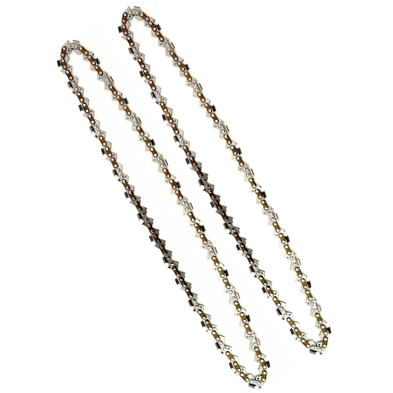 2 Stuks Zaagketting 0,325 "1.5Mm 72T 45Cm 18 'Fit Voor Lengte 72 Drive Links Kettingzaag Apparatuur Gereedschap Accessoires