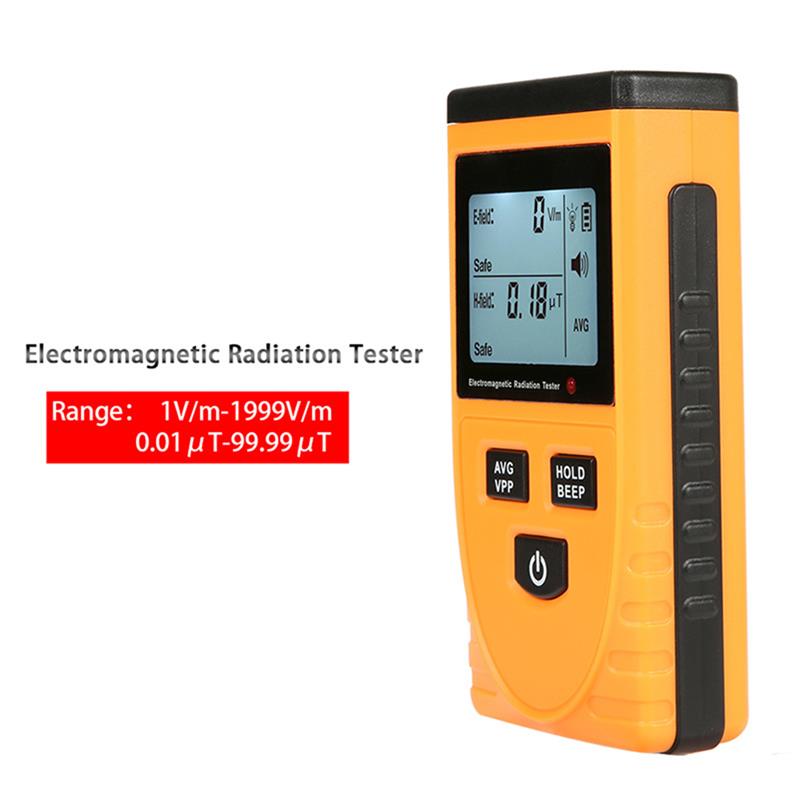 Radiation Detector Tester LCD Electromagnetic Radiation Meter Dosimeter Counter Measurement For Computer Mobile Phone