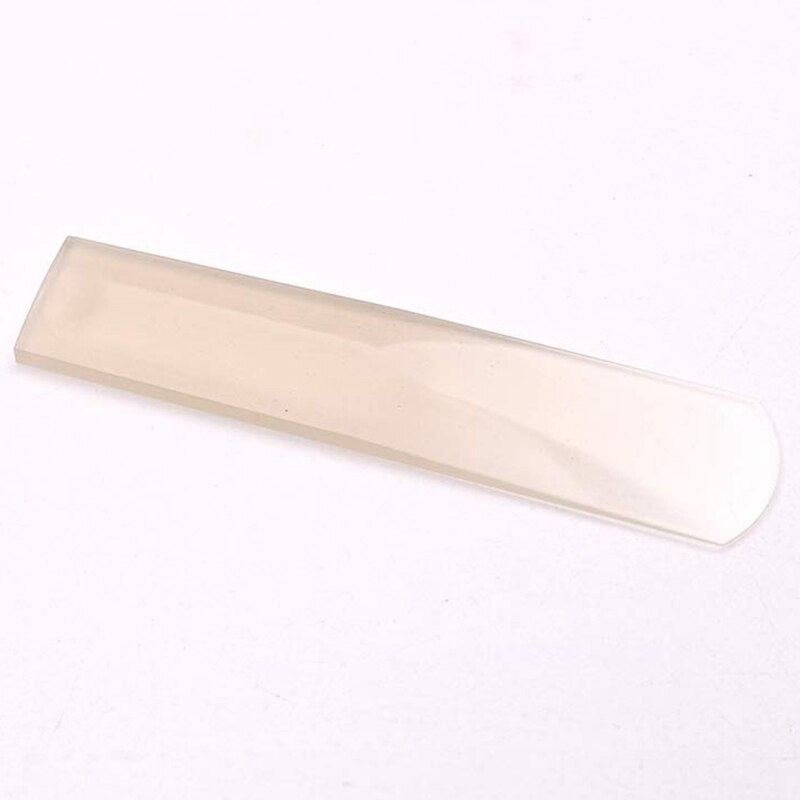 10 stuks altsaxofoon rieten transparant witte hars rieten voor altsaxofoon sterkte klarinet rieten onderdeel accessoire