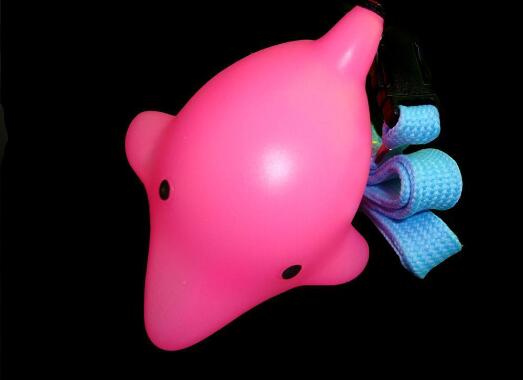 Colorful Blue Pink White Yellow Green Toys Dolphins Colors Dolphins LED Necklace Toys YH969