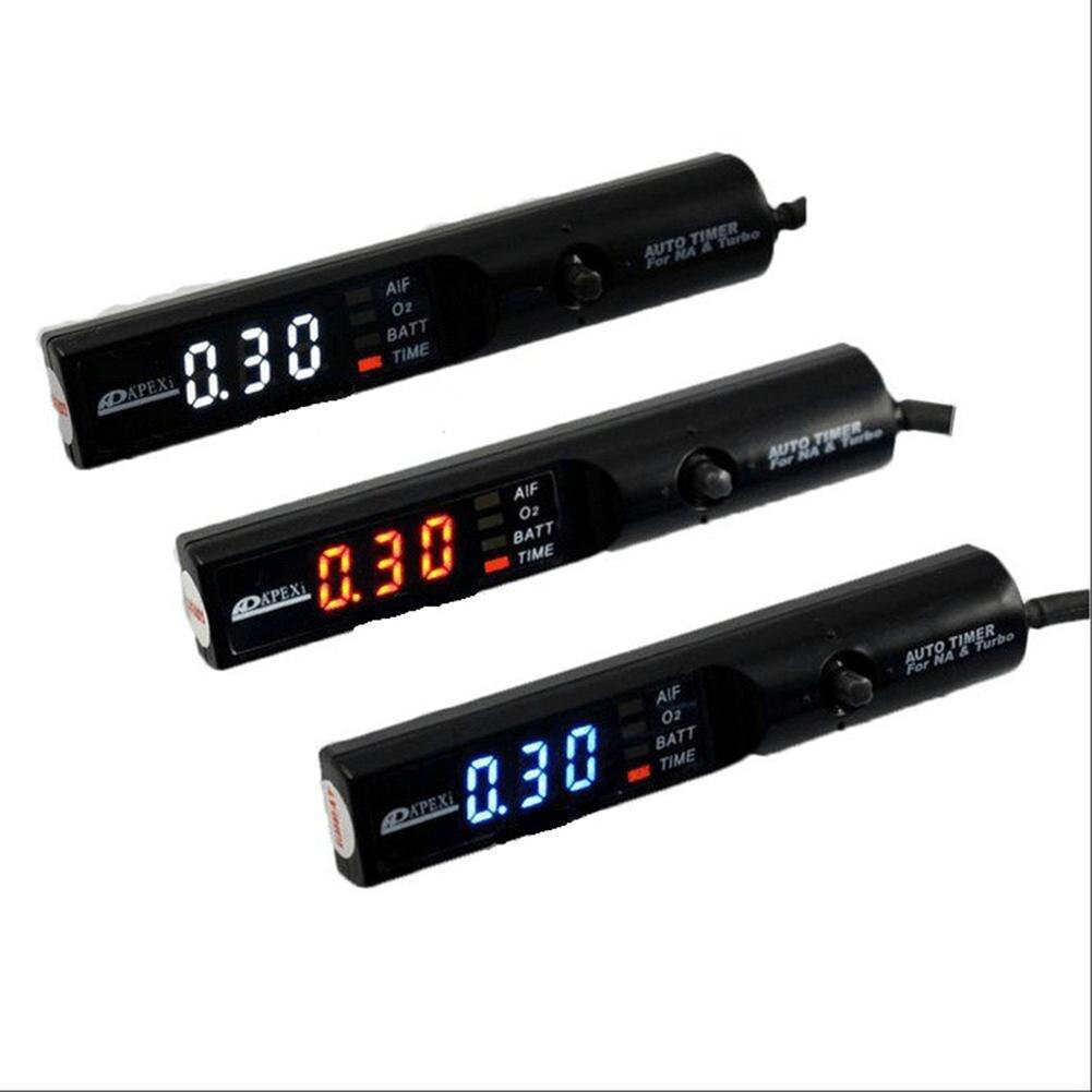 Universal Auto Turbocharger Timer with LED Light for Car Turbo Timer Turbine Protector Power Reloading with Intellectual Display