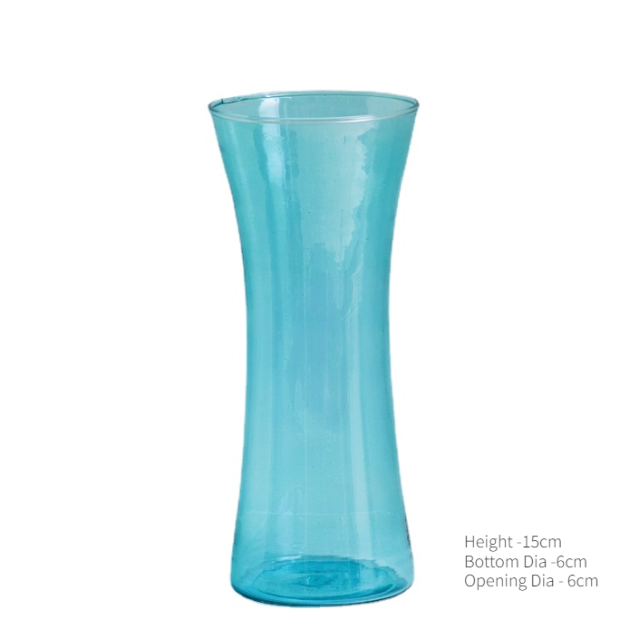 Nordic Mini Vaas Creatieve Bloemenvazen Decoratieve Glazen Flessen Bruiloft Centerpieces Home Decor Decoratie: Donker Kaki