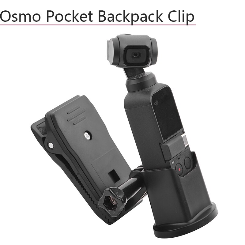 Sac à dos pour DJI OSMO POCKET, support de caméra à cardan portatif, Clip de serrage pour extension Portable, montage d&#39;adaptateur fixe