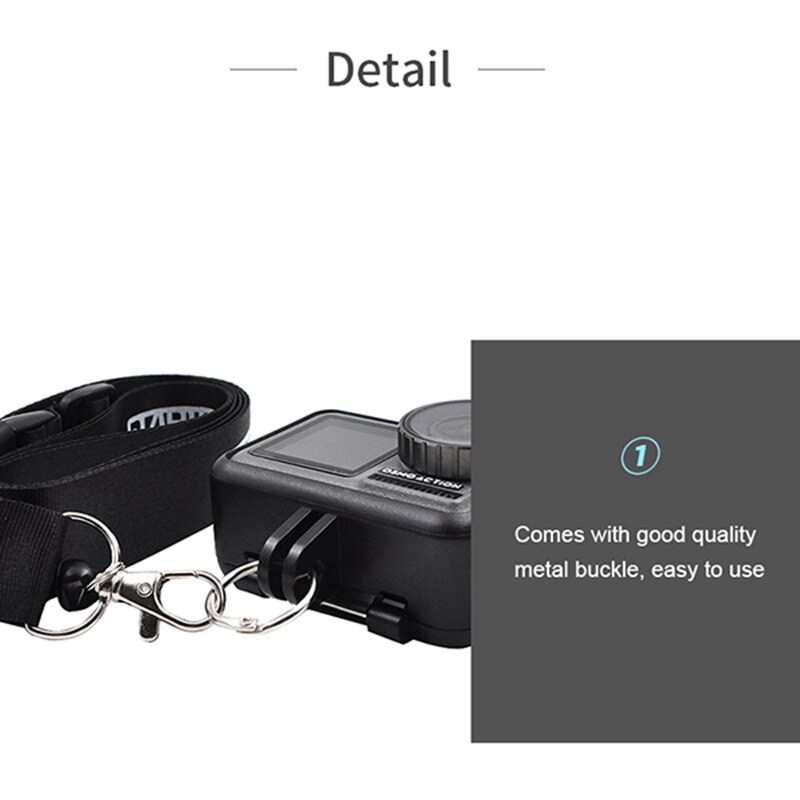 Camerakoord voor startrc dji osmo action nekband of polsband draagbare koord camerakoord accessoires