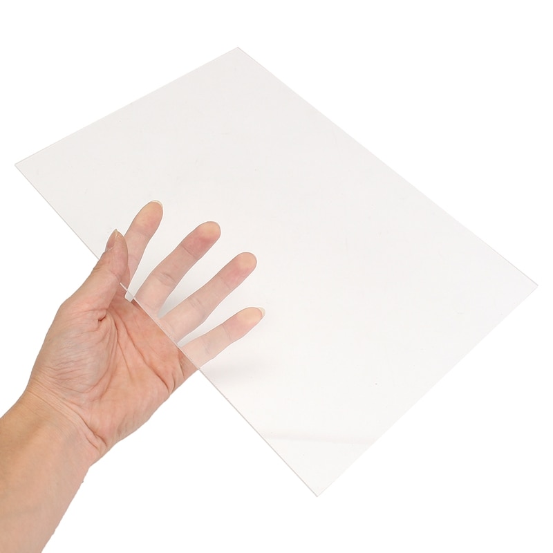 200x300mm, lámina de plástico transparente de plexiglás extruido transparente, tablero de acrílico, metacrilato de polimetilo de vidrio orgánico 1mm 3mm 10mm